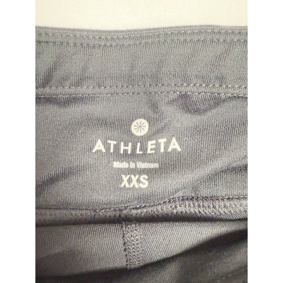 Athleta Contender 2-In-1 Skirt Cropped Pants Combo XXS Black Womens Activewear - Picture 3 of 9